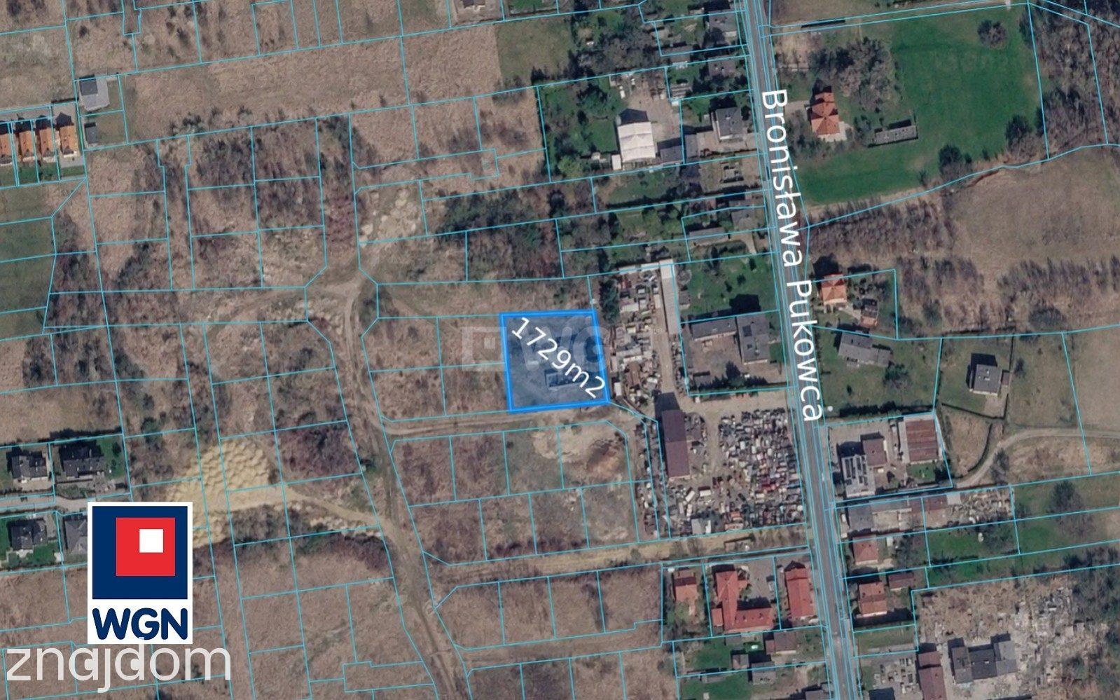 Grunt budowlany jednorodzinny na sprzedaż Mysłowice - Mysłowice ul. Pukowca - działka budowlana 1798m2