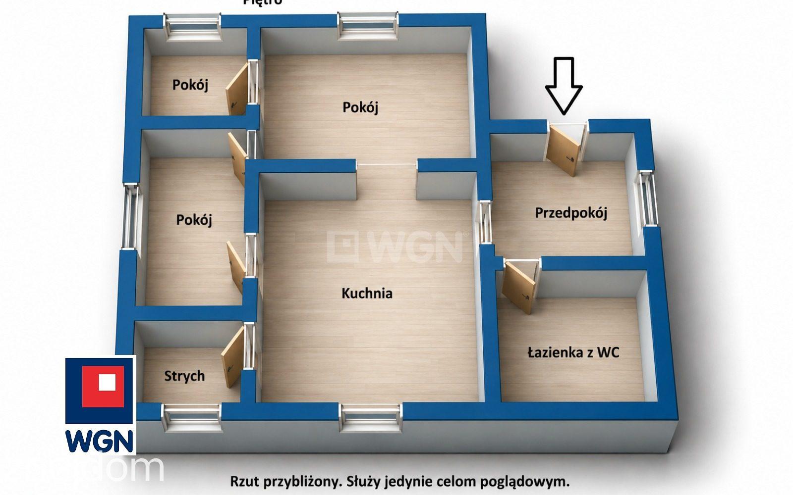 Dom na  sprzedaż Orzesze - DOM WOLNOSTOJĄCY Z DUŻĄ DZIAŁKĄ - ORZESZE, JAŚKOWICE, UL. STUSKA