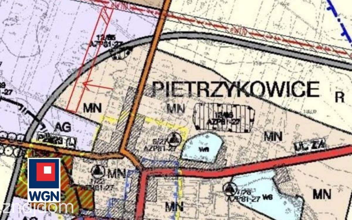 Działka na sprzedaż Pietrzykowice