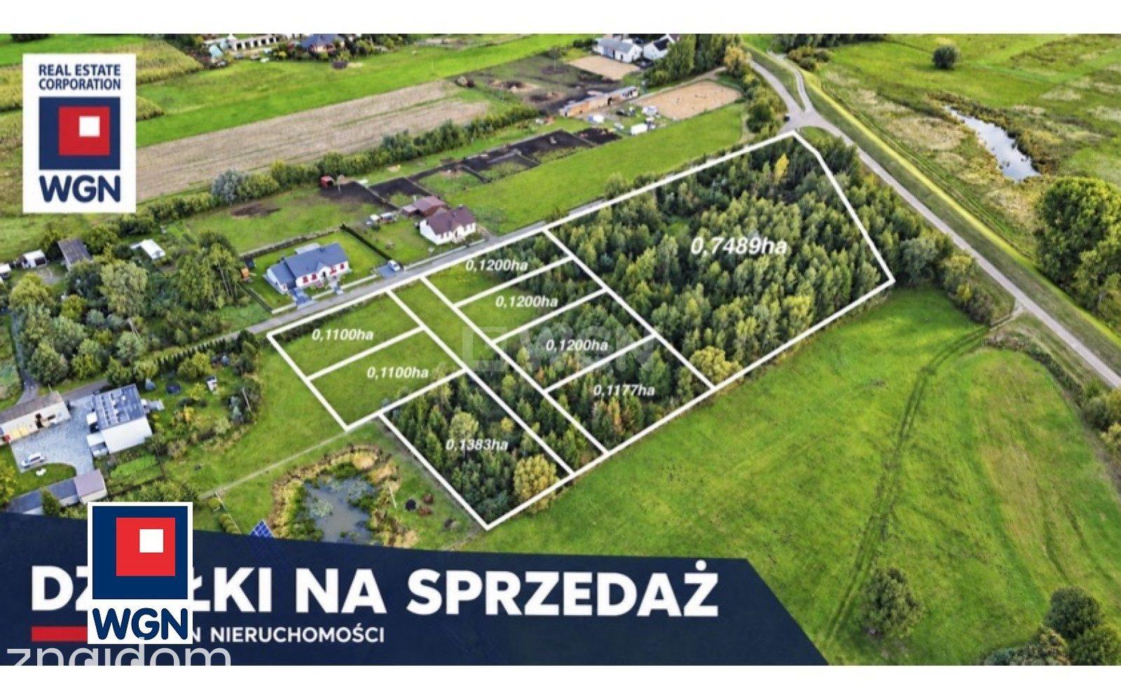 Grunt budowlany wielorodzinny na sprzedaż Zalesie - Zalesie Gmina Krzymów - działki przy rzece Warta - zdjęcie 5