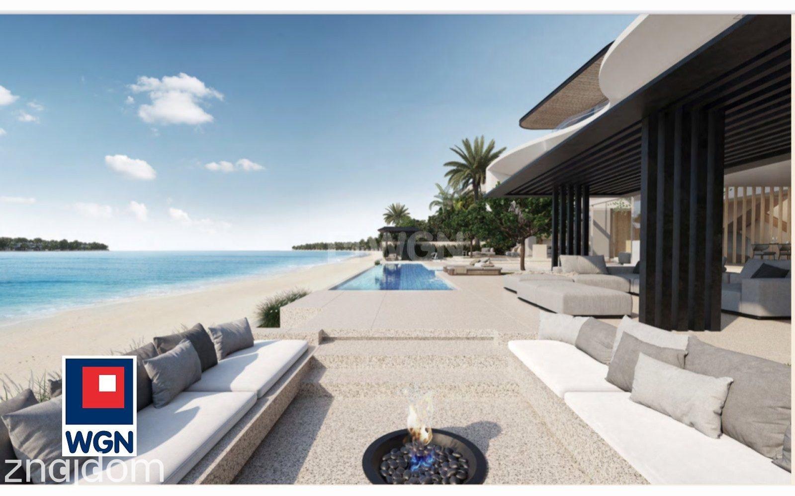 Dom na sprzedaż Dubaj - Willa na wyspie Palm z prywatną plażą,, basenem, windą. Wysoka Prywatność, 20% wpłata