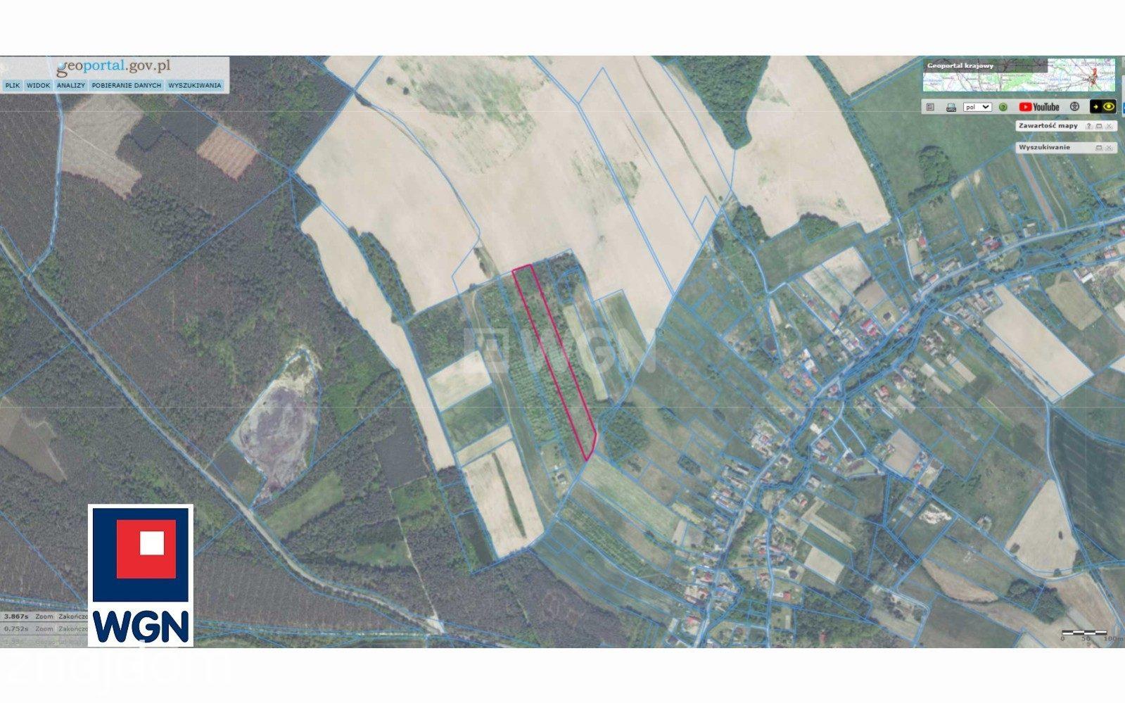 Grunt rolny na sprzedaż Mirocin Dolny - NA SPRZEDAŻ DZIAŁKA ROLNA 1,97 HA Z SADAMI MIROCIN DOLNY, GM. KOZUCHÓW