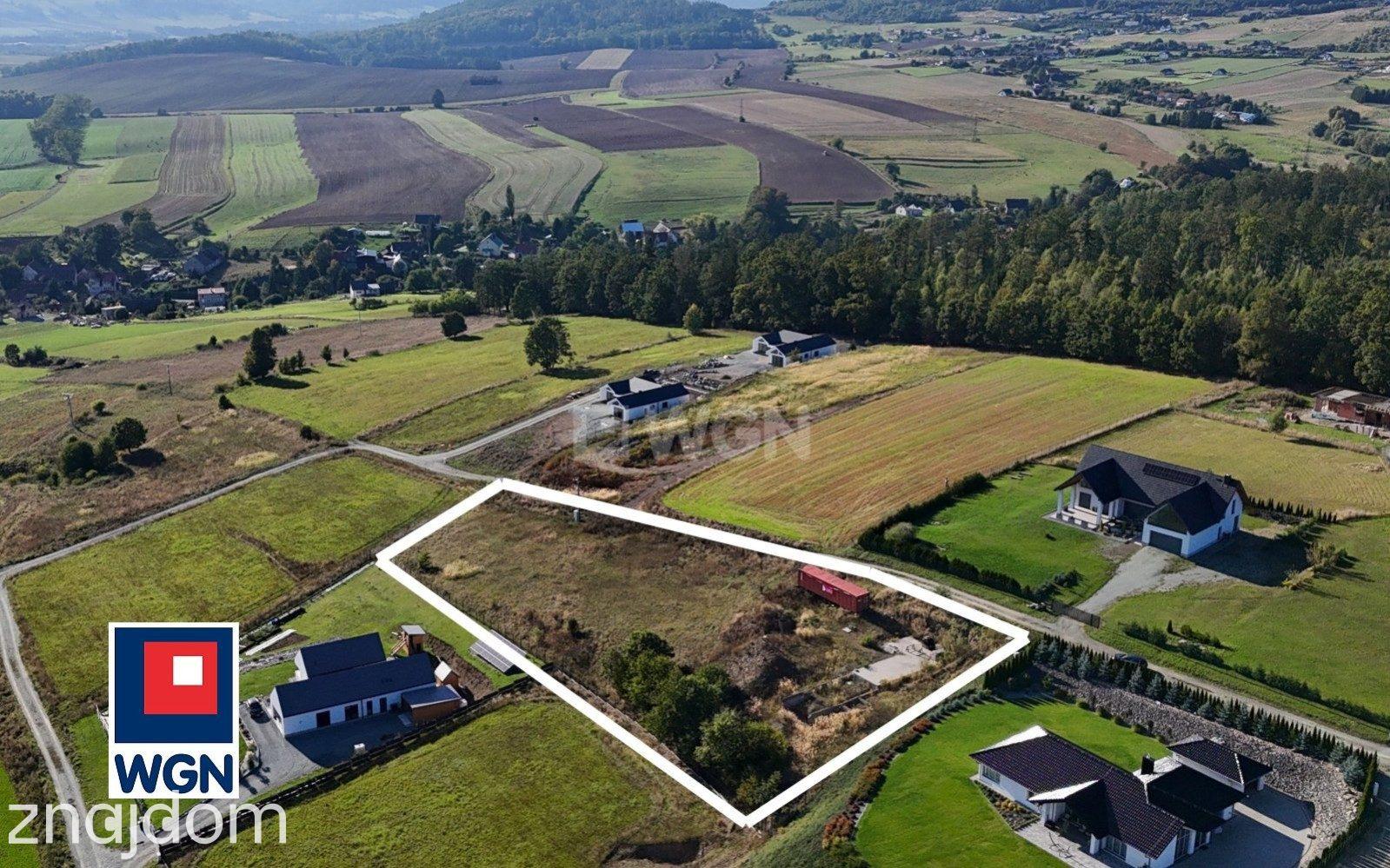 Grunt budowlany jednorodzinny na sprzedaż Bożków - Działka budowlana z panoramicznym widokiem na góry. - zdjęcie 19