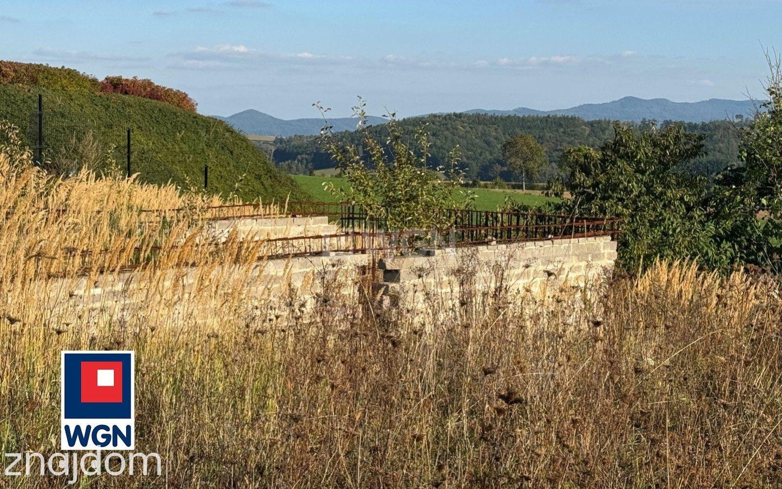 Grunt budowlany jednorodzinny na sprzedaż Bożków - Działka budowlana z panoramicznym widokiem na góry. - zdjęcie 15