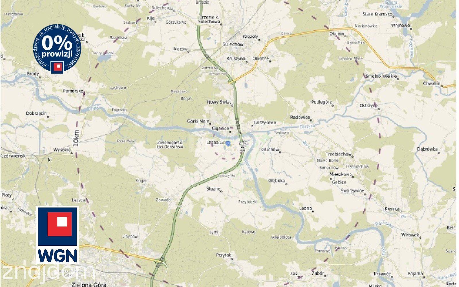 Grunt aktywizacja gospodarcza na sprzedaż Cigacice - Działka inwestycyjna przy S3 - 2,23 ha, MPZP produkcja/usługi