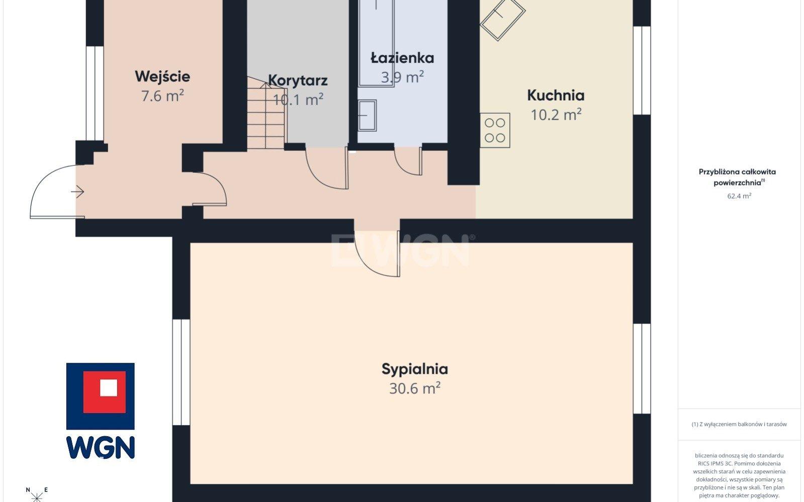 Dom na sprzedaż Nowa Sól - Nowa Sól, dom, 4 pokoje, 115 m2, sprzedam, 549 000 zł. - zdjęcie 2