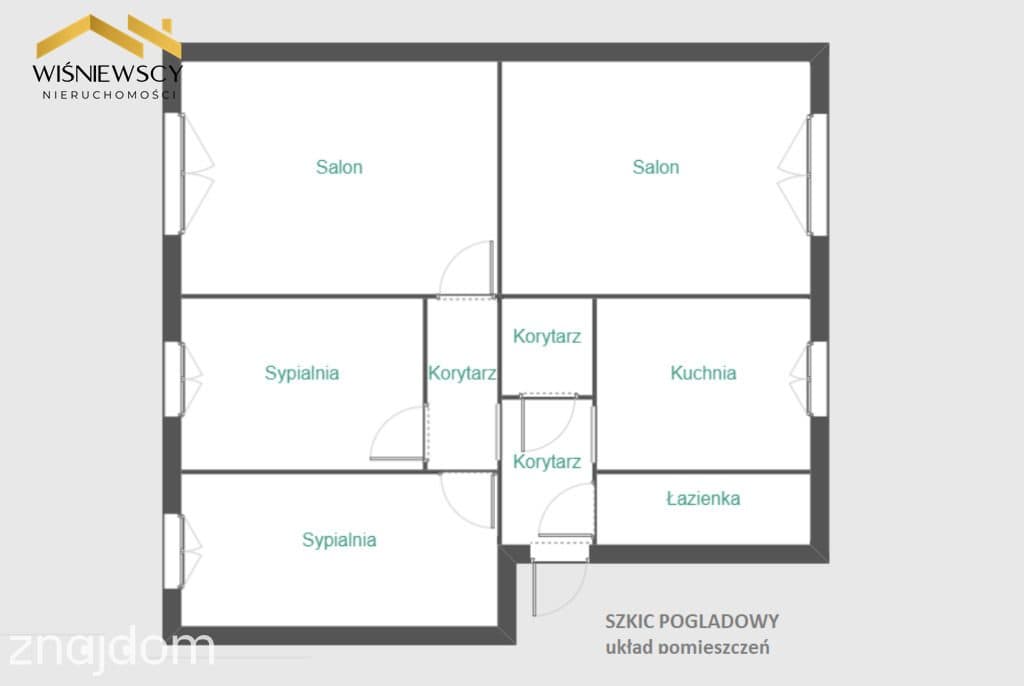 Przestronne 4 pokoje w kamienicy 79,9 m²  Malbork - zdjęcie 19