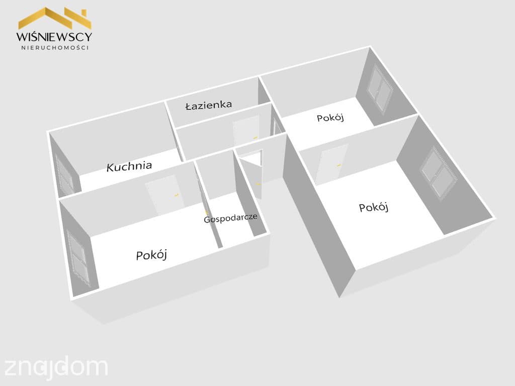 3 pokoje, bezczynszowe, 63m2, 1 pt+działka i garaż - zdjęcie 10