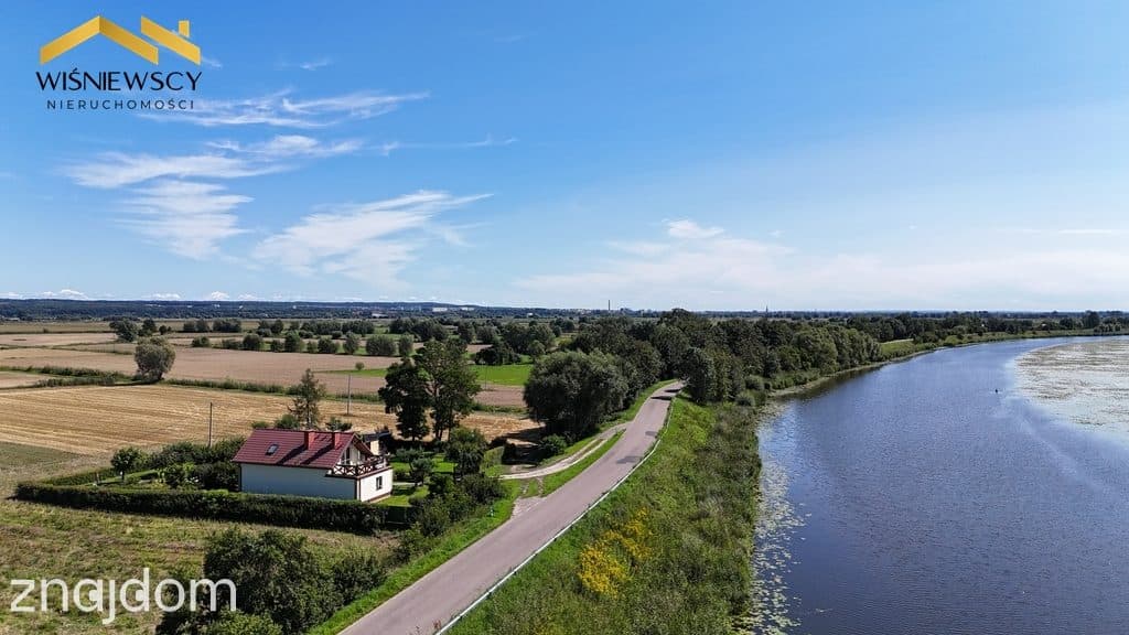 Dom nad rzeką Nogat, 137 m² niedaleko Elbląga