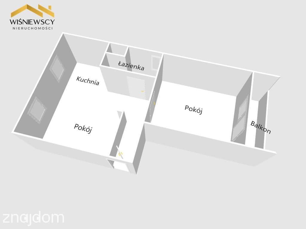 Mieszkanie na Jarotach 2 pokoje, 43,5 m2, 3 piętro - zdjęcie 12