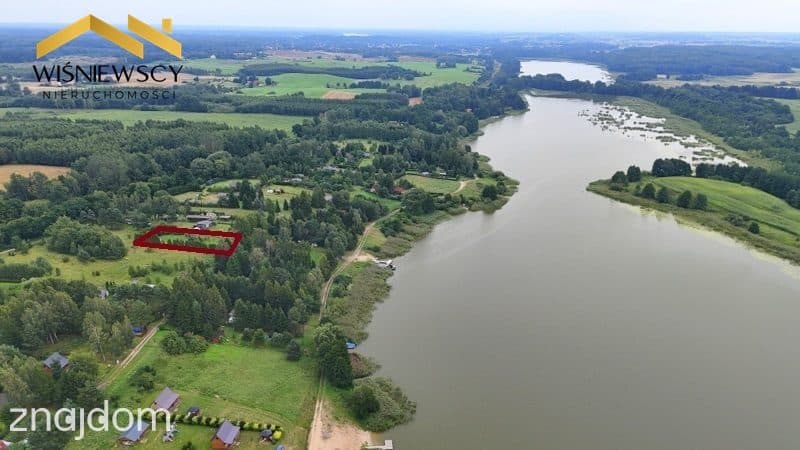 Działka letniskowa nad Jeziorem Sambród, 1040 m² - zdjęcie 3