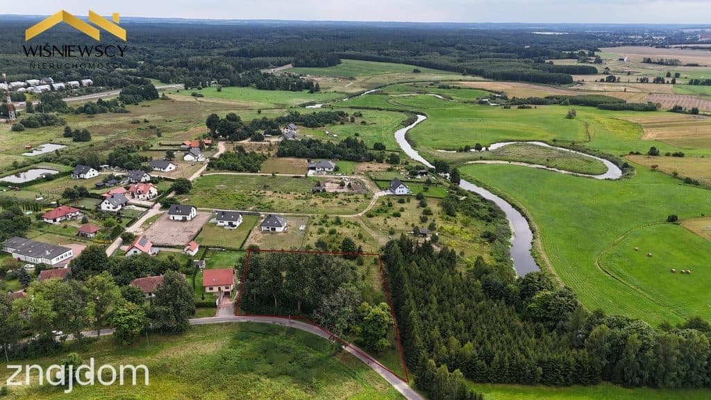 Działka budowlana, uzbrojona, 5000 m2, obok rzeki - zdjęcie 2