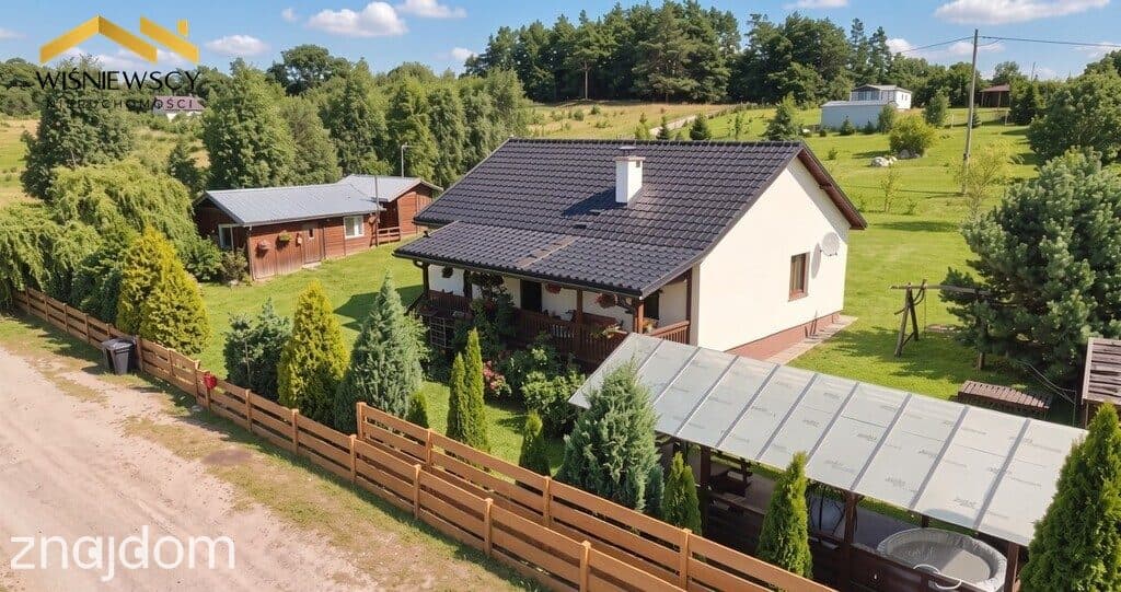 Dom przy jeziorze Ruda Woda - Sople