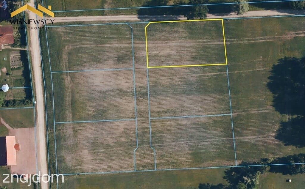 Działka 1246 m² w Wikrowie pod dom lub usługi - zdjęcie 2