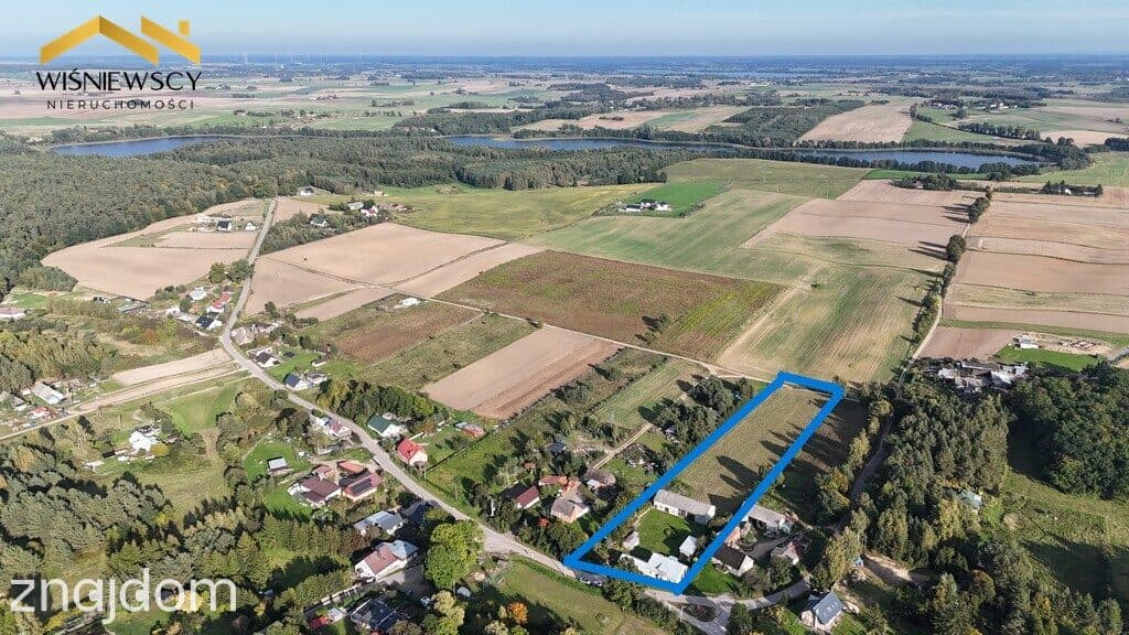 Siedlisko - dom 153 m² i 11,29 ha ziemi rolnej – Laskowice, gm.Prabuty - zdjęcie 5