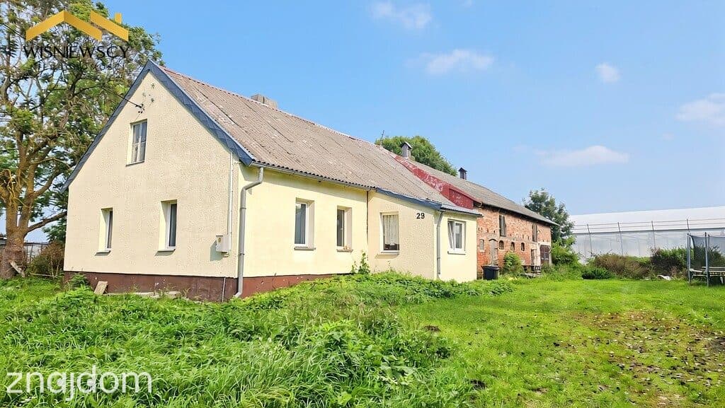 Dom z działką 3200 m² i budynkiem gospodarczym