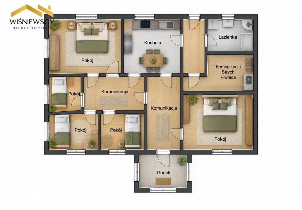 Dom z działką 3200 m² i budynkiem gospodarczym - zdjęcie 11