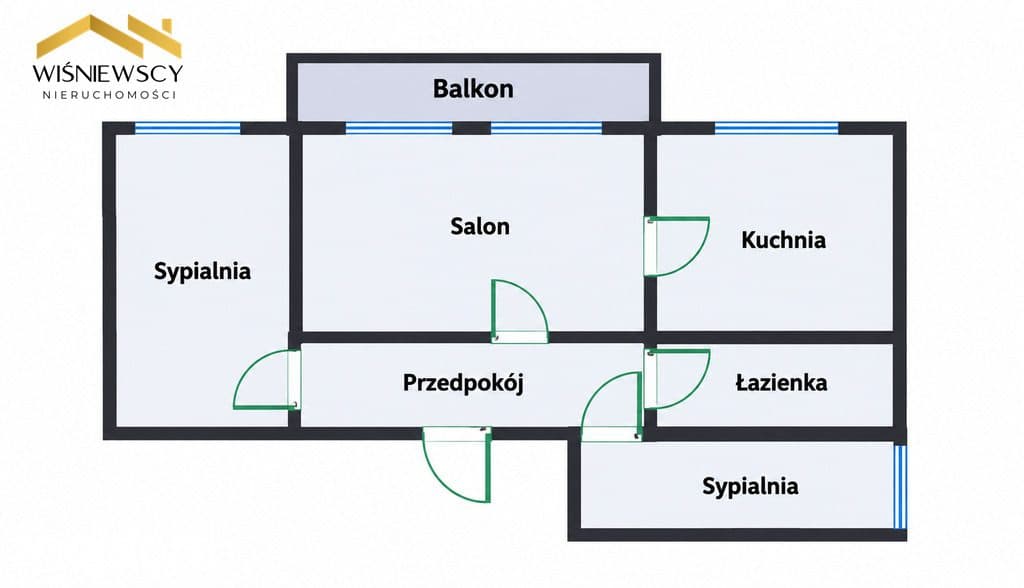 3 pokoje z balkonem | 1. piętro | Królewiecka - zdjęcie 10