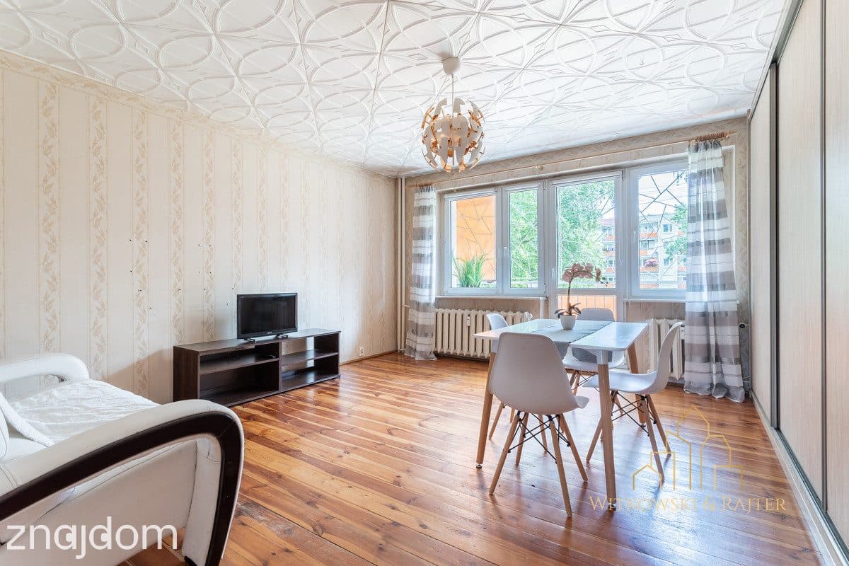 3 pokoje z dużym balkonem | 63,4 m² | Sobieskiego