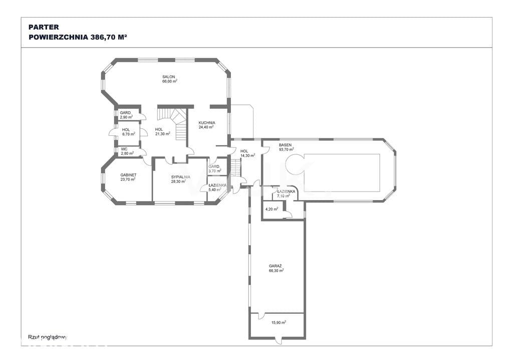 Rezydencja 840 m2 z działka 6000 m2 Milanówek. - zdjęcie 18