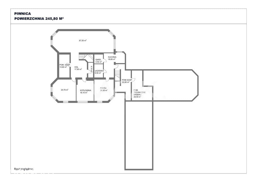 Rezydencja 840 m2 z działka 6000 m2 Milanówek. - zdjęcie 20