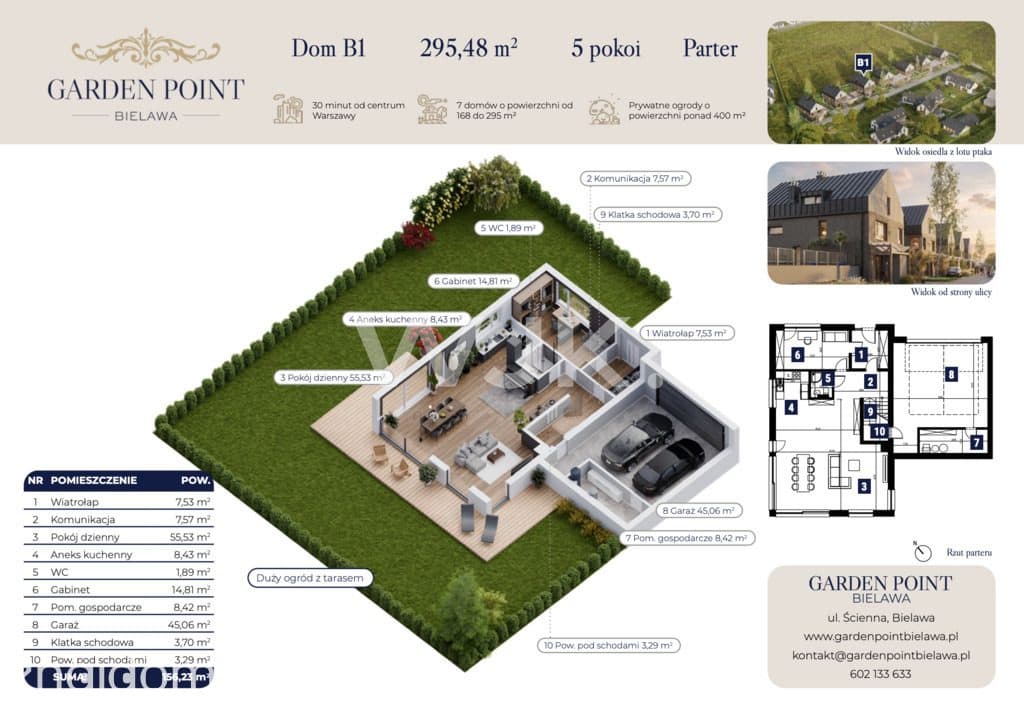 295m2, 5 pokoi, stan deweloperski, Bielawa, - zdjęcie 18