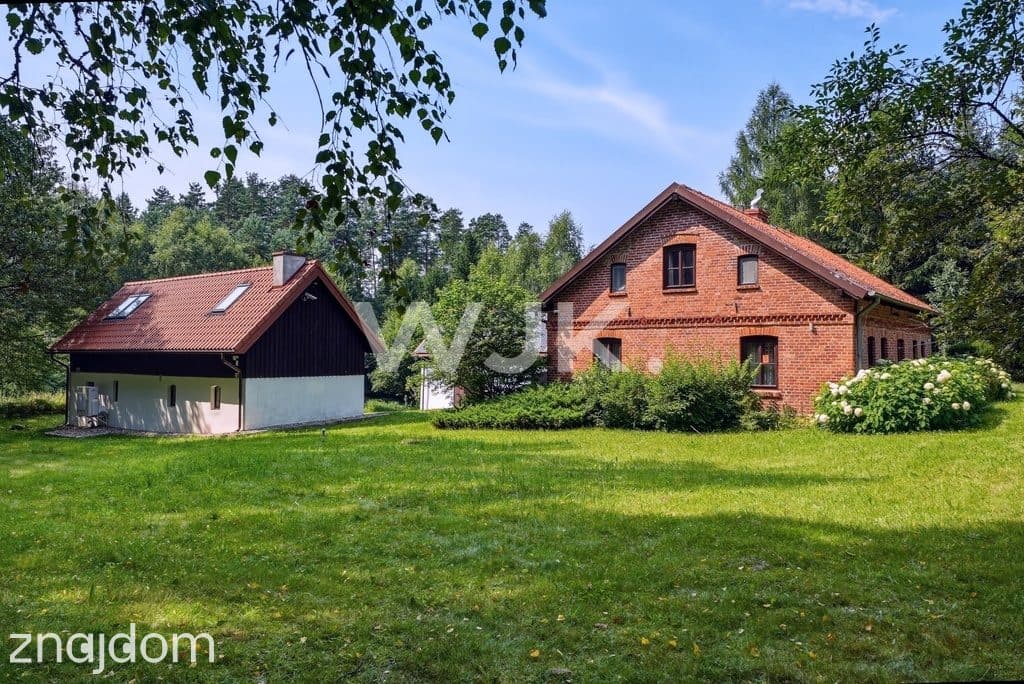 3,34ha, 165m2 budynek główny, blisko Olsztyna