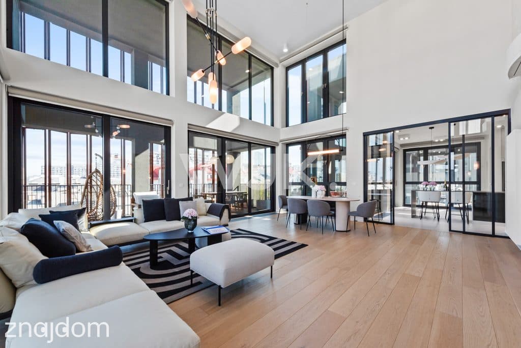 271m2, dwupoziomowy penthouse, ul.Krochmalna
