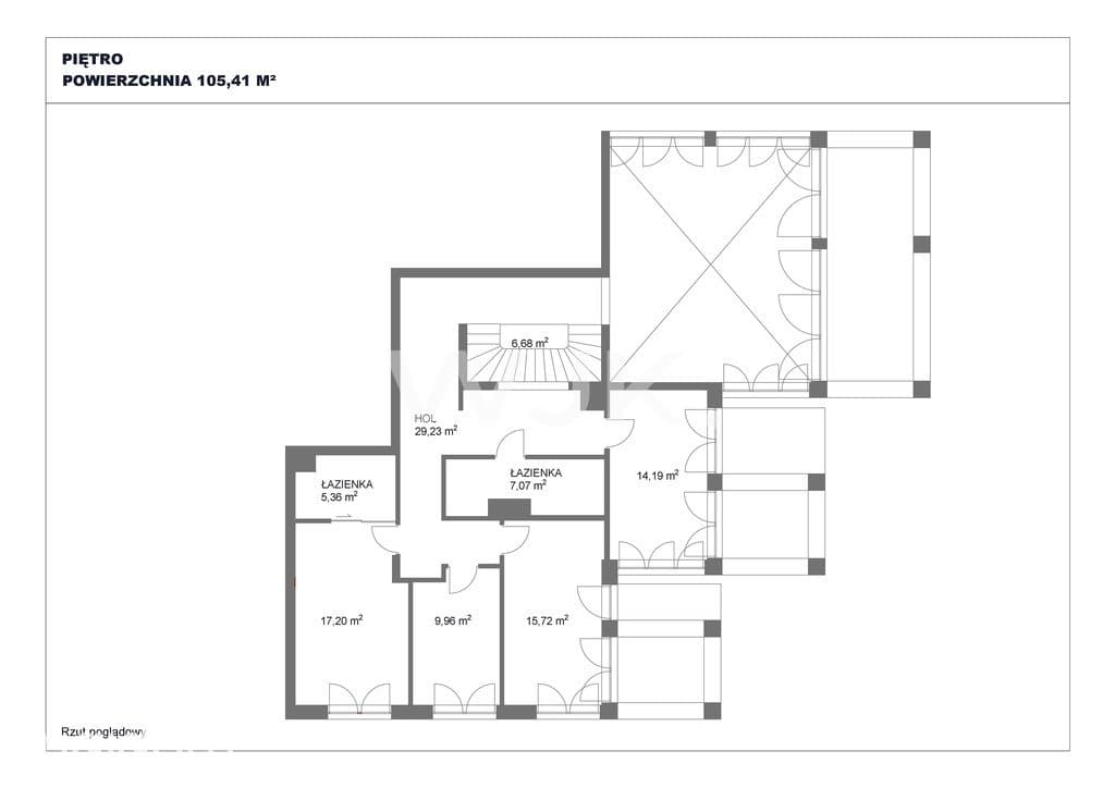 271m2, dwupoziomowy penthouse, ul.Krochmalna - zdjęcie 20