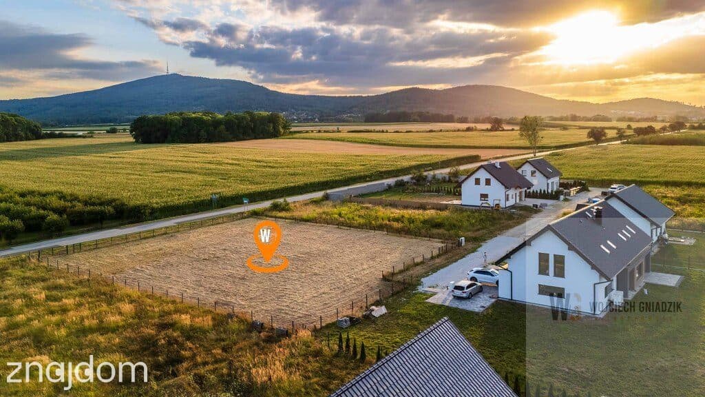Działka 2102 m2 z widokiem na Ślężę | gm. Sobótka
