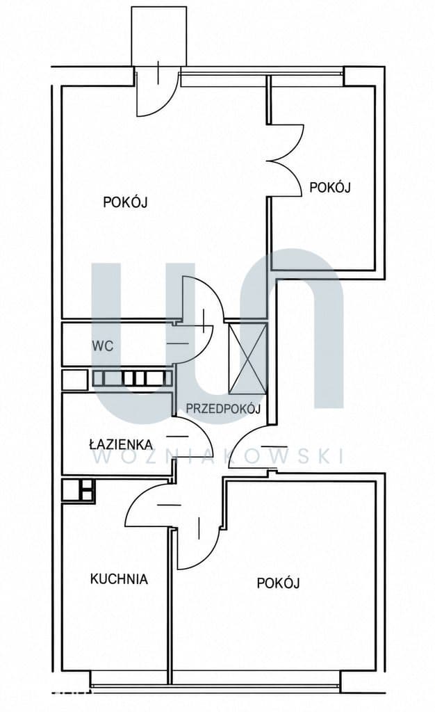 Dwustronne z balkonem | 1. piętro | Parkiet w jodełkę - zdjęcie 15