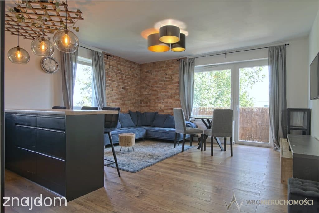 Wysoki standard/zieleń/3 pok/balkon/garaż x2