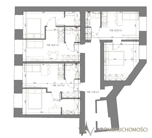 99 m² | Inwestycja | ul. Krasińskiego
