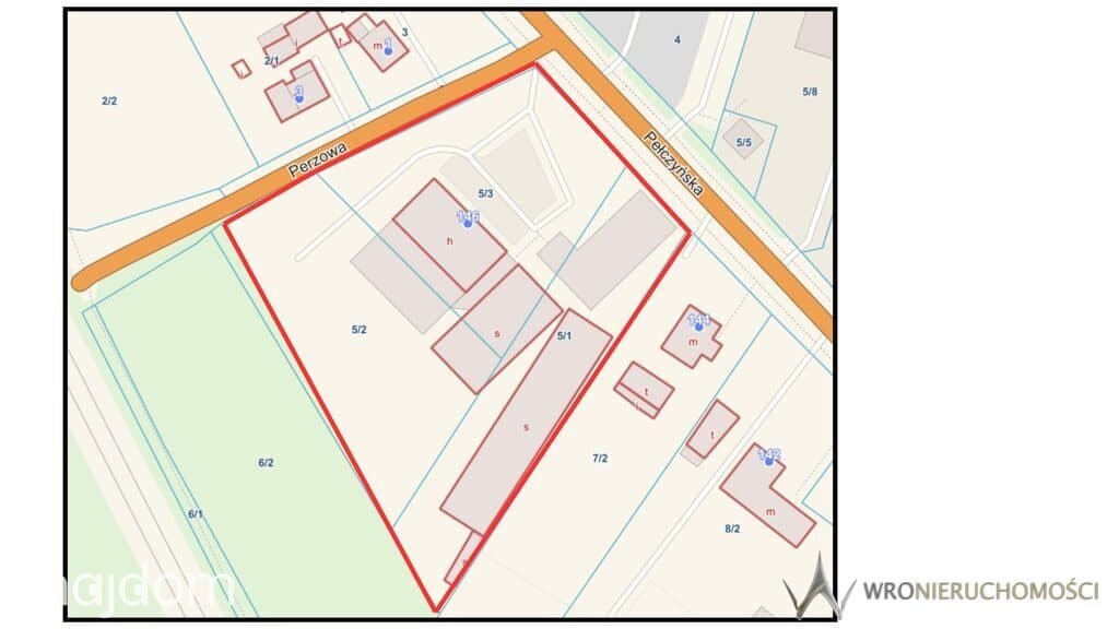 Grunt inwestycyjny 7072 m² | SJ | Wrocław