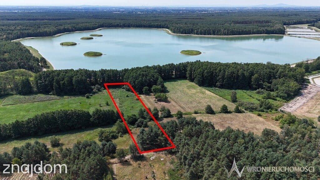 Działka widokowa nad jeziorem