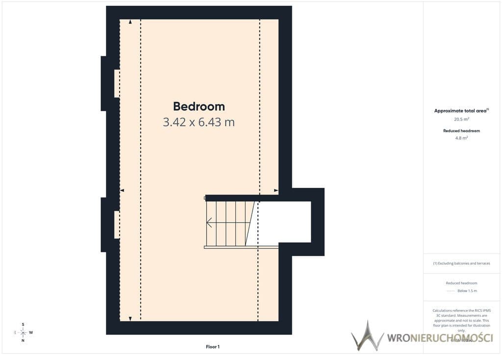 Wysoki standard | Dwupoziomowe mieszkanie | Mirków - zdjęcie 17