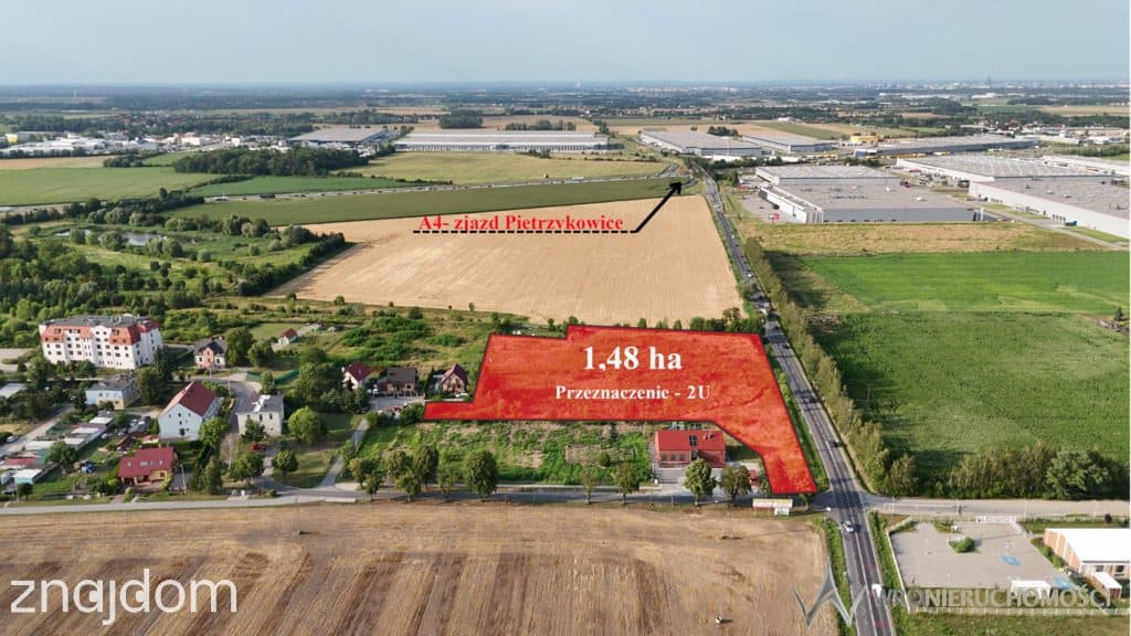 Biskupice Podgórne | 1,48 ha | MPZP 2U | A4