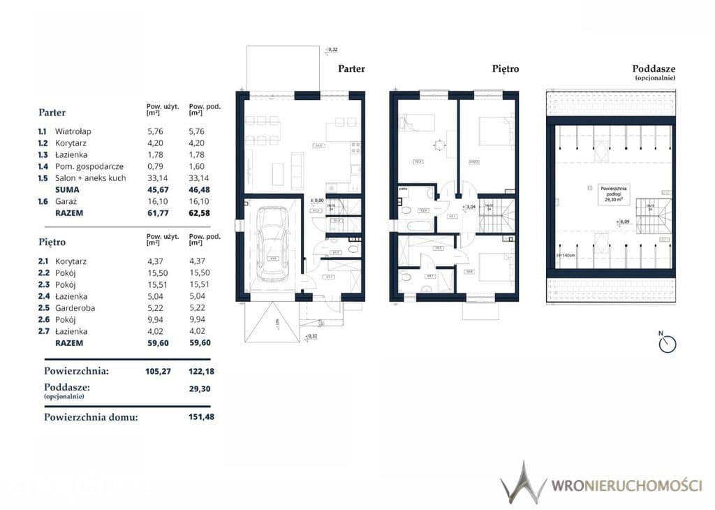 Nowoczesny dom 105 m² | garaż | ogród - zdjęcie 2