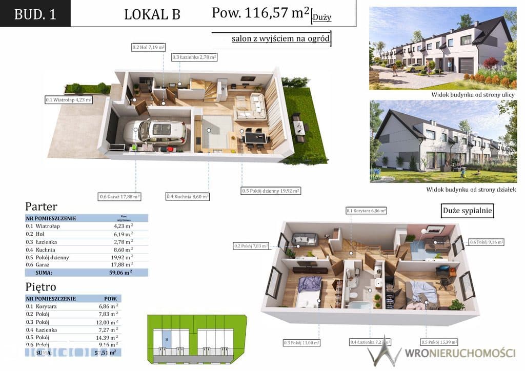 5-pokojowy dom, 116,50 m², Długołęka – gotowy do odbioru - zdjęcie 2