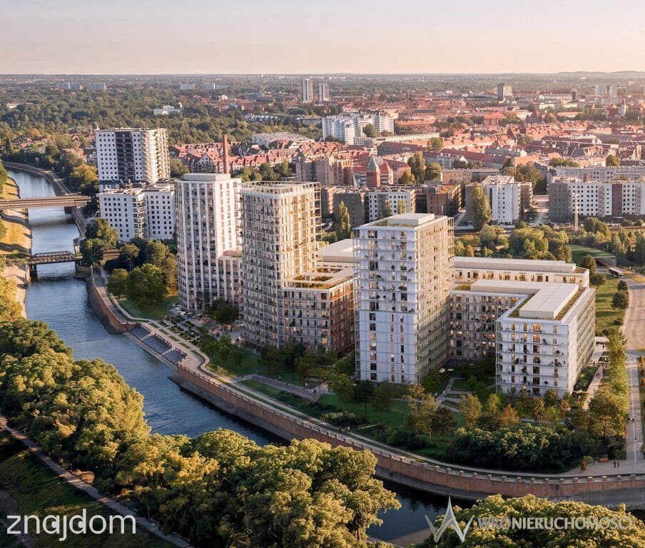 2 pokojowe mieszkanie nad Odrą