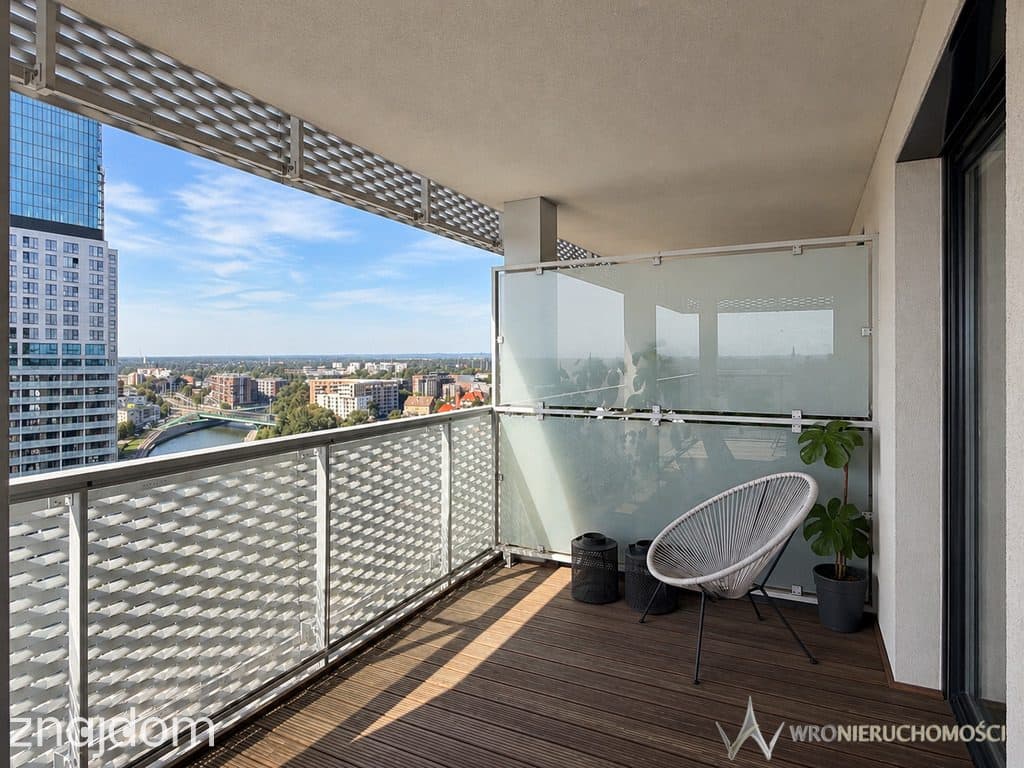 WYNAJEM | 15. PIĘTRO | PANORAMA WROCŁAWIA | TARAS 37 M² - zdjęcie 3