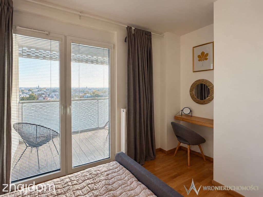 WYNAJEM | 15. PIĘTRO | PANORAMA WROCŁAWIA | TARAS 37 M² - zdjęcie 12
