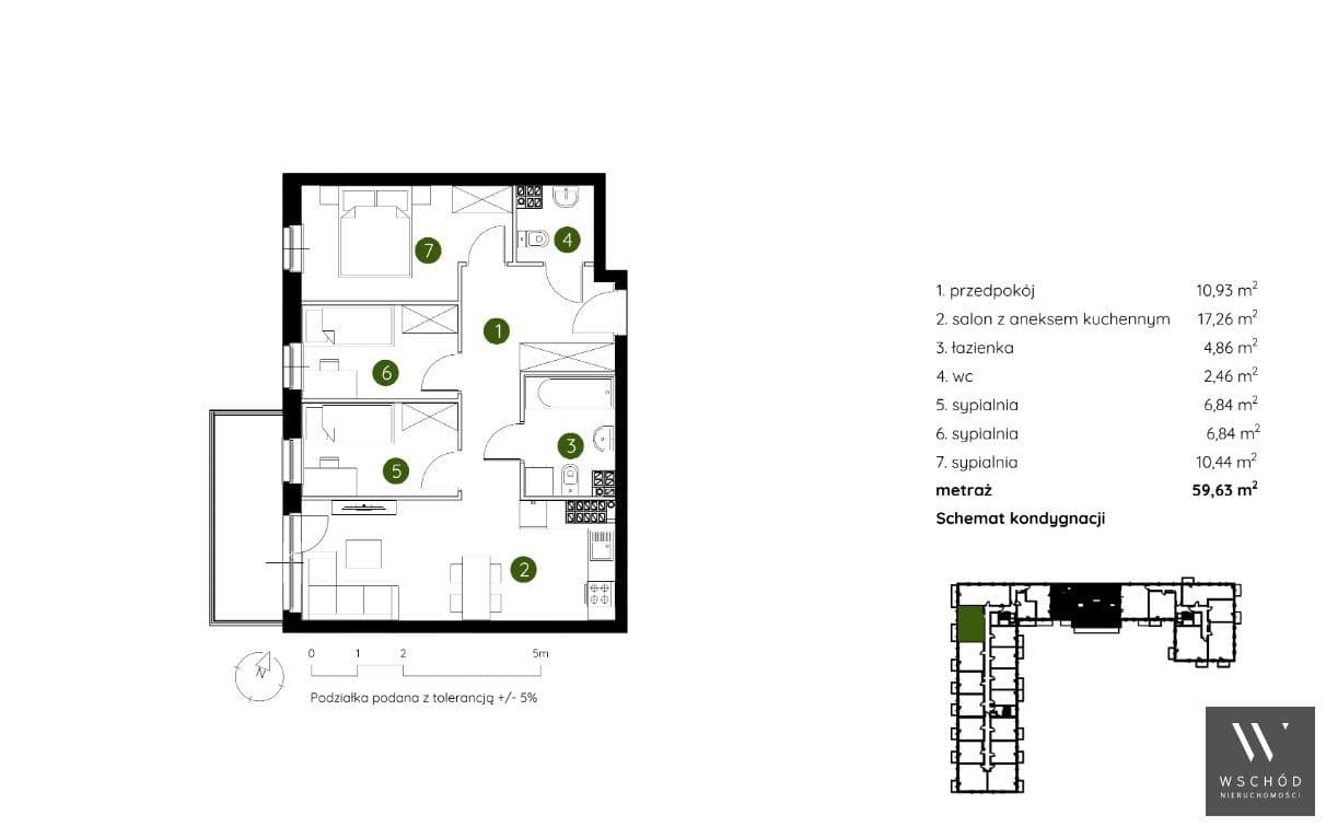 Komfortowe 4 pokoje + balkon - zdjęcie 3