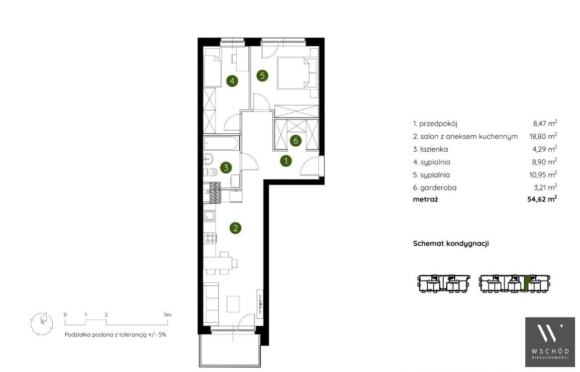 Komfortowe 3 pokoje + balkon - zdjęcie 2
