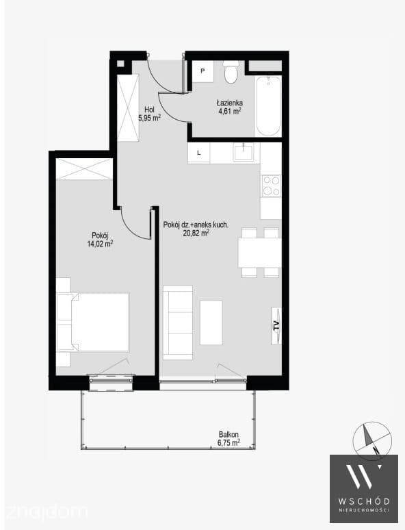 Komfortowe 2 pokoje | balkon| jasne - zdjęcie 14
