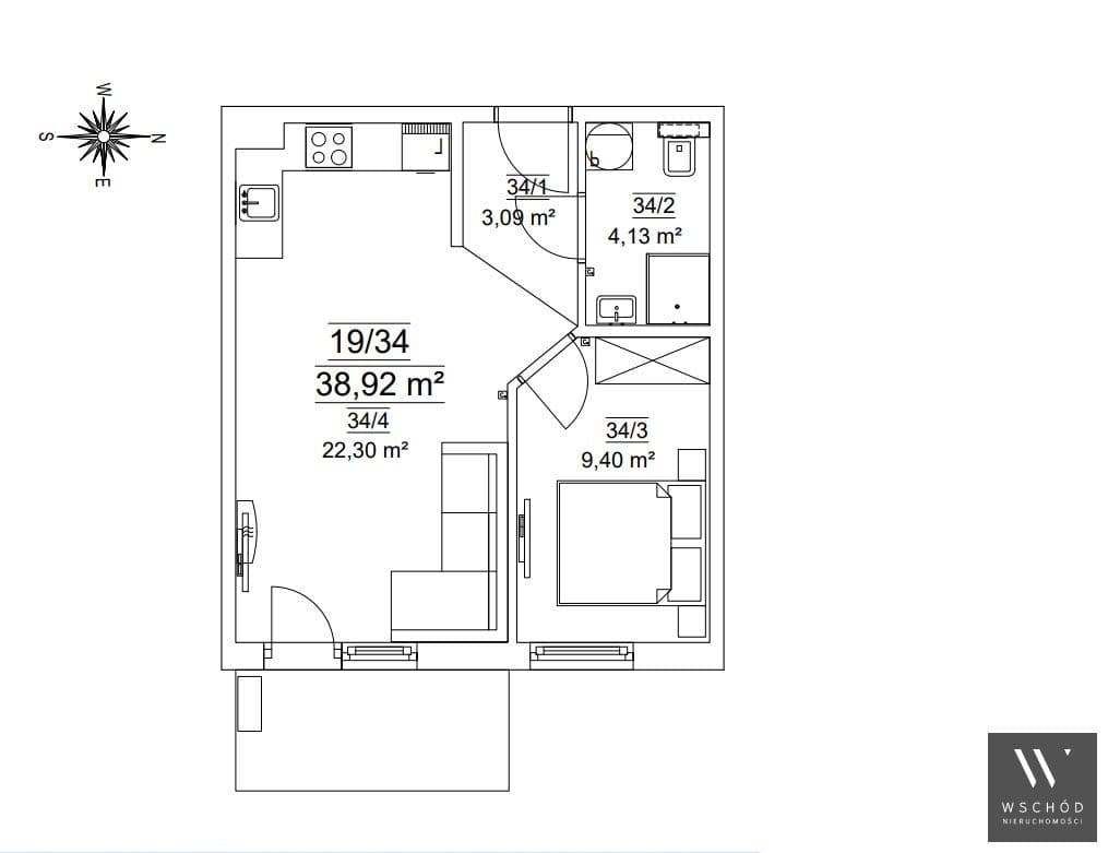 Komfortowe 2 pokoje + balkon| gotowe - zdjęcie 2