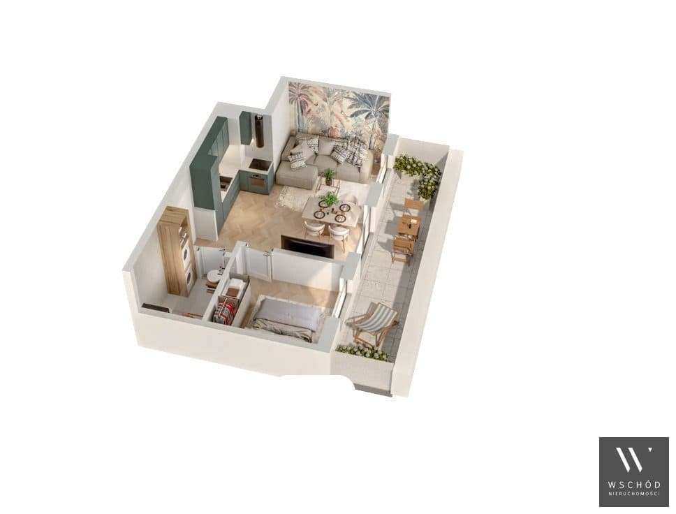Komfortowe 2 pokoje | taras 10m2 - zdjęcie 3