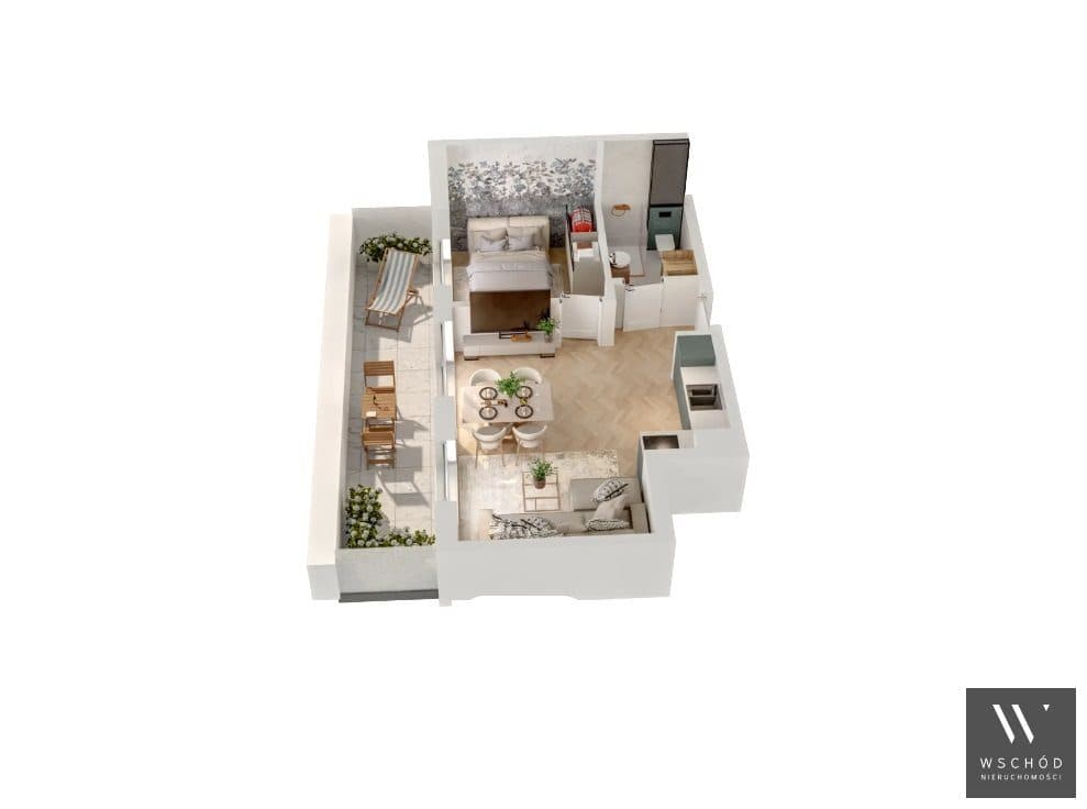 Komfortowe 2 pokoje | taras 10m2 - zdjęcie 5