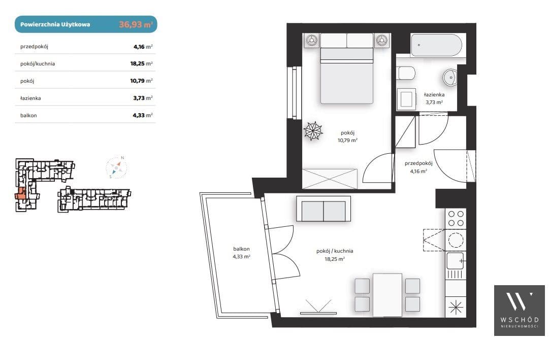 Komfortowe 2 pokoje | balkon | odbiór we wrześniu - zdjęcie 2