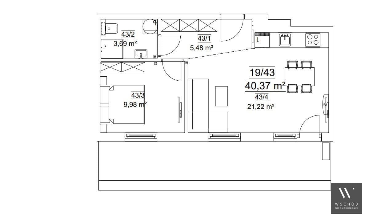 Komfortowe 2 pokoje + balkon| gotowe - zdjęcie 3